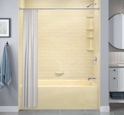 A new Bath Fitter easy access shower solution