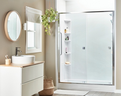 A new tub-to-shower Bath Fitter conversion solution