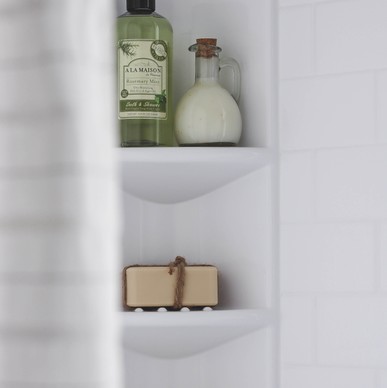 A new Bath Fitter easy access shower solution