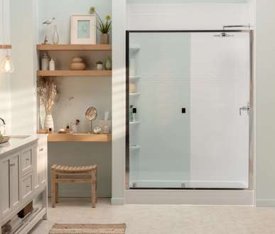 A new tub-to-shower Bath Fitter conversion solution