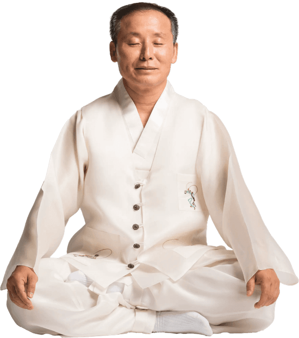 Master Oh en meditación