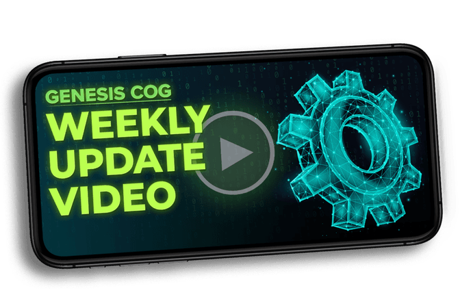 Genesis Cog Weekly Update Video