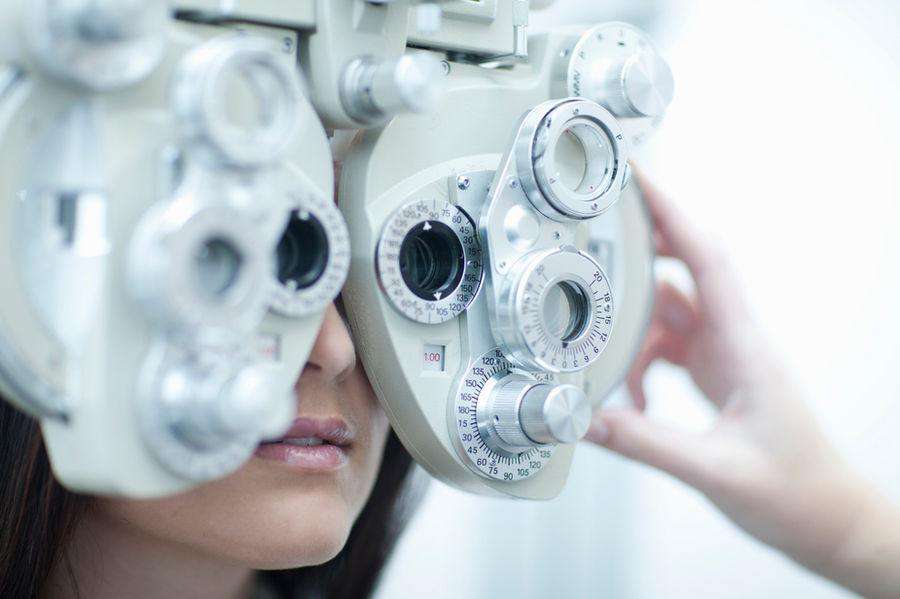 Phoropter used to measure your prescription