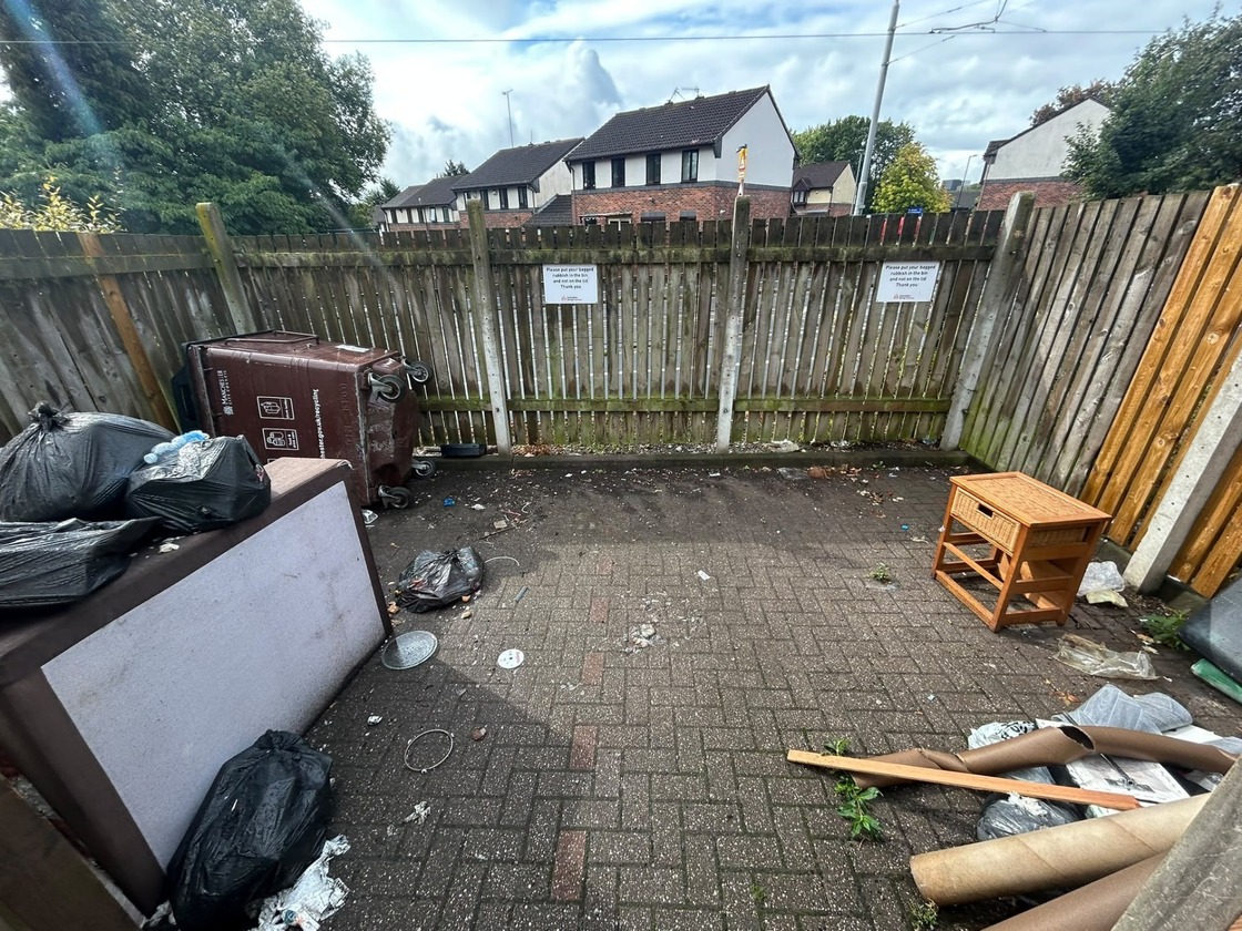 Property before clearance