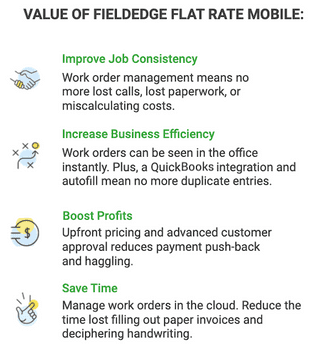 FieldEdge Flat Rate Mobile | Best-in-Class Flat Rate Pricing and Work ...