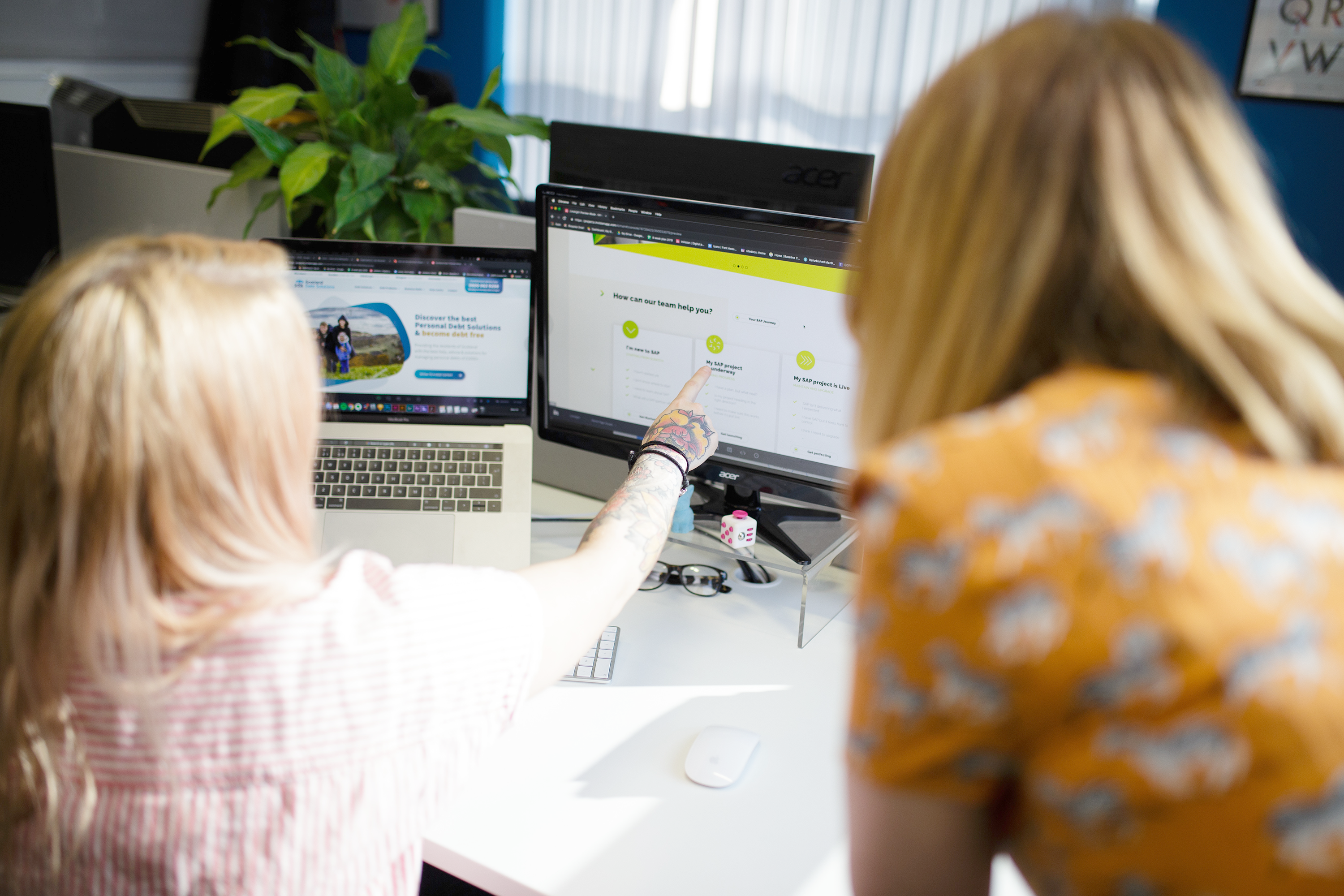 Website development