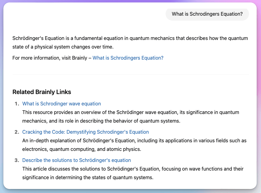 Physics ai solver by brainly physics homework helper