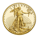 Gold American Eagle coin