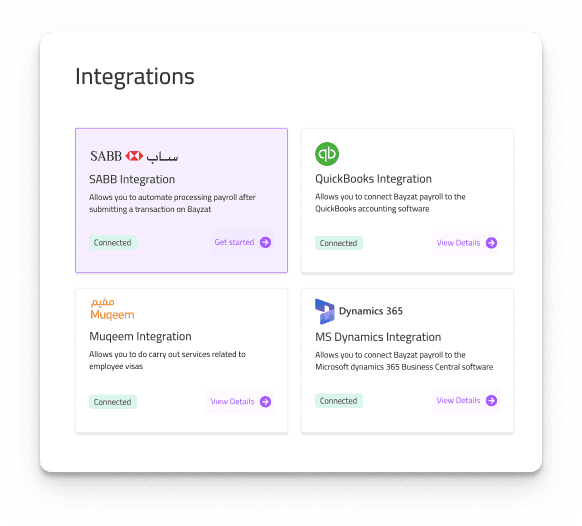 Integrations