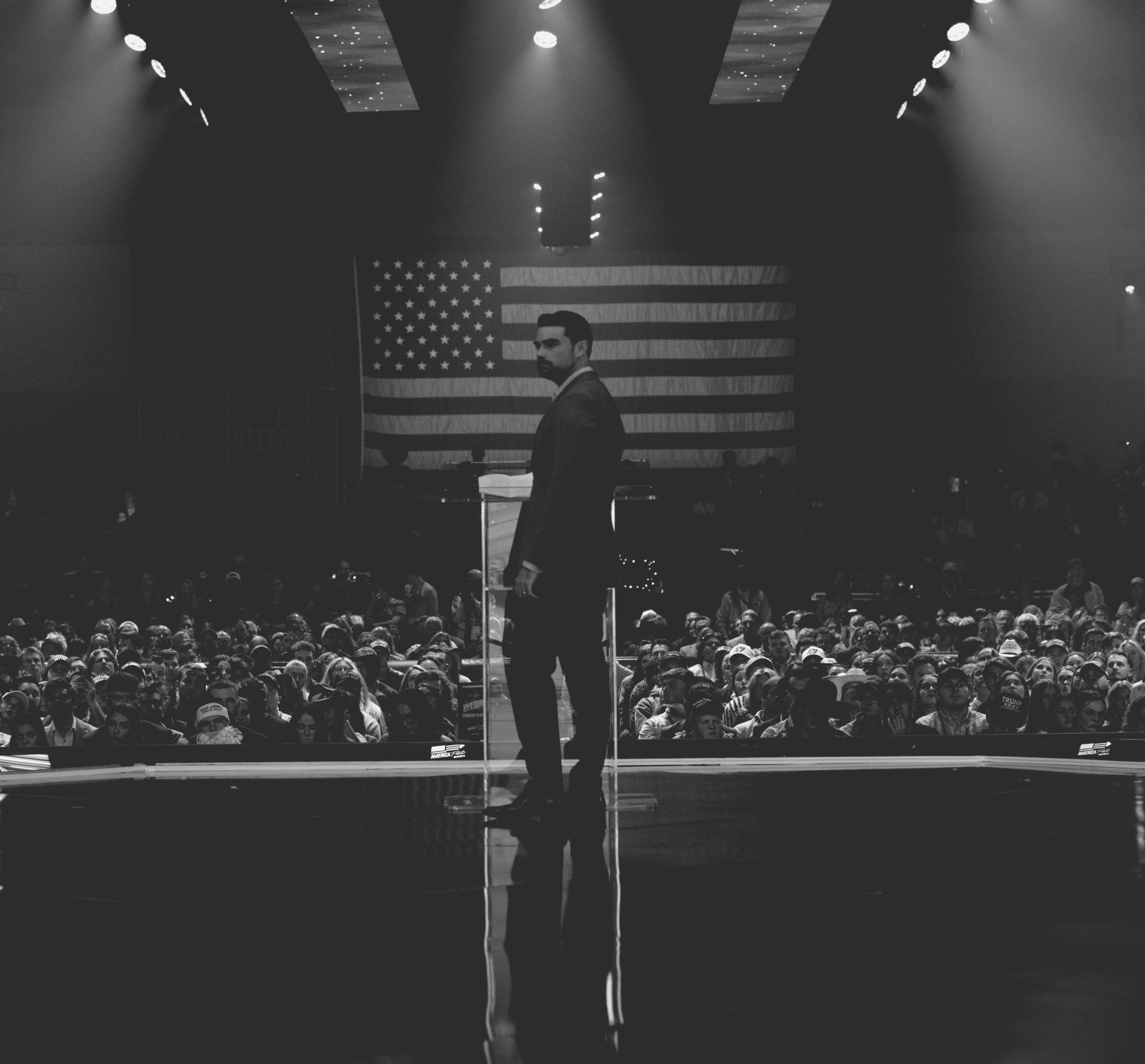 Ben Shapiro on stage