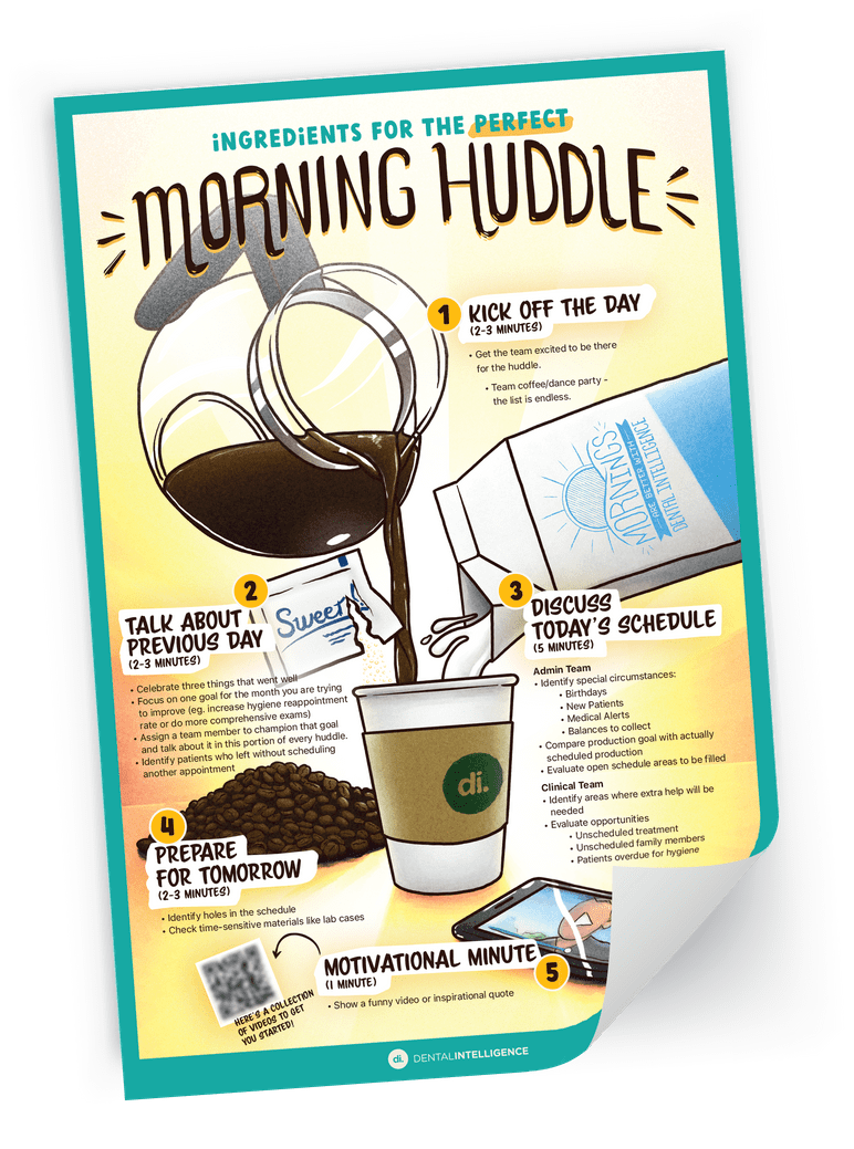 15 minutes with Morning Huddle could earn you 15% more in collections