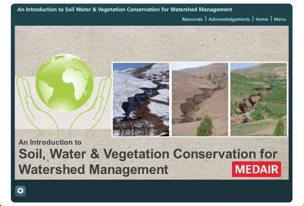 Introduction to Soil Water & Vegetation Conservation for Watershed ...