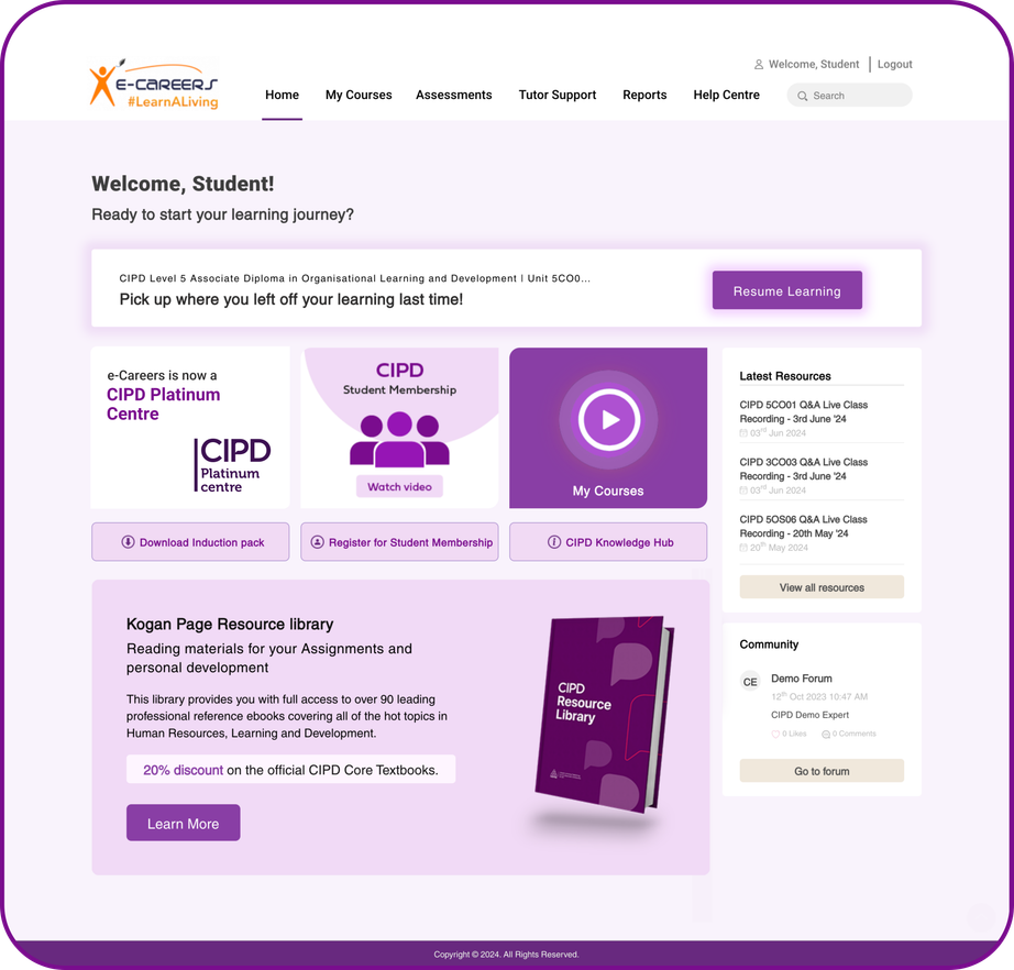 CIPD online training courses in the UK