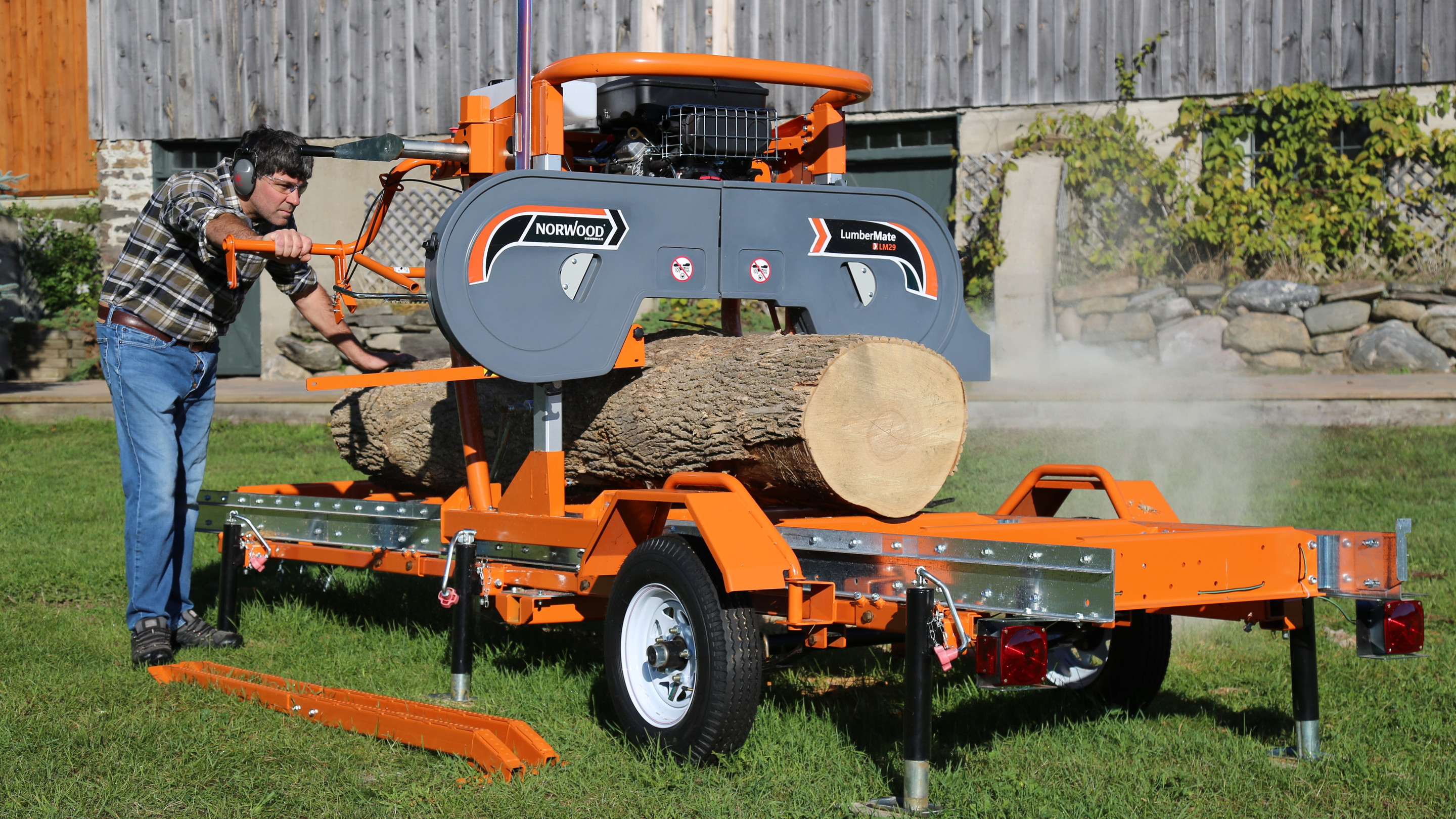 Take your next step with a Frontier Sawmill