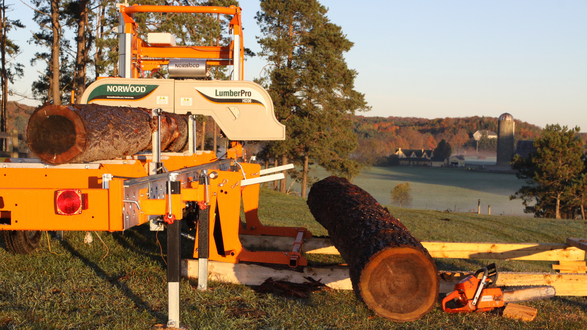 Take your next step with a Frontier Sawmill