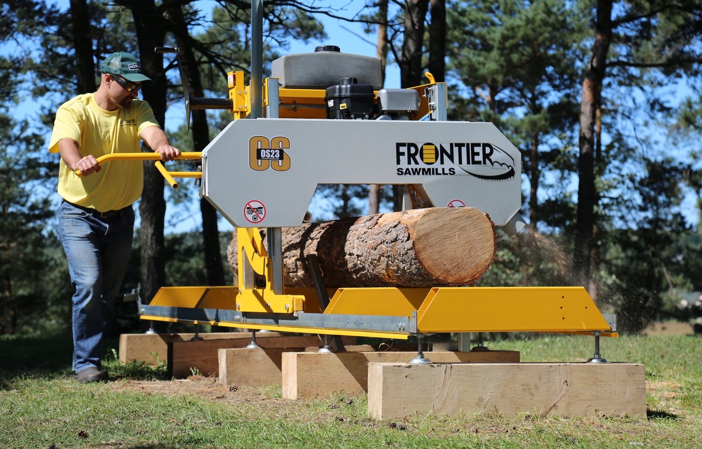 Take your next step with a Frontier Sawmill