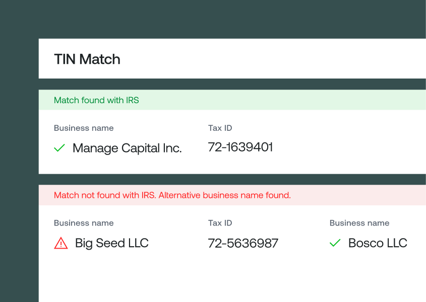 EIN Search Verification Tool and API Middesk Solutions