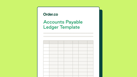 AP Ledger Template | Download | Order.co