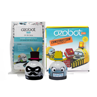 Ozobot OZO-040301-04 Bit 2.0 Coding Robot Starter Pack, White 