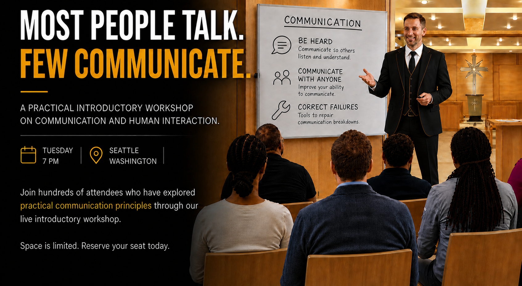Free Communication Workshop in Seattle