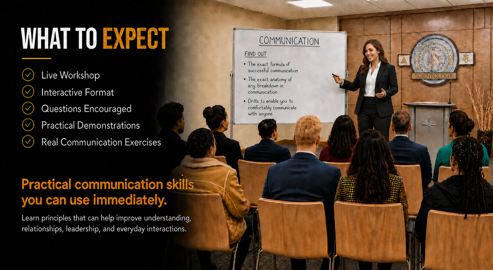 What to expect at the communication workshop