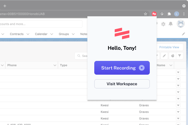 Chrome Extension | Scribe