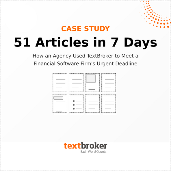 Textbroker First Writing Sample SEO Content Writing & Optimization - Textbroker
