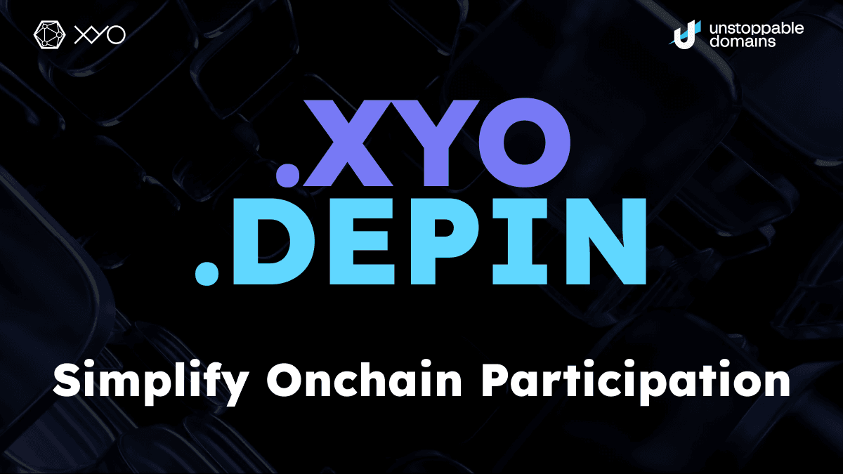 XYO Domains | .xyo and .depin Domains