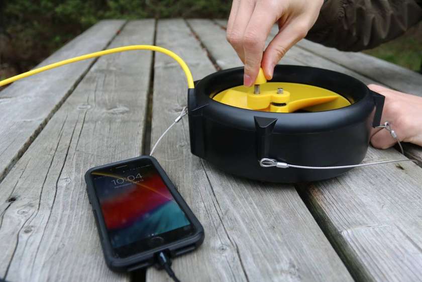 WaterLily Portable Power for Paddling and Camping Trips