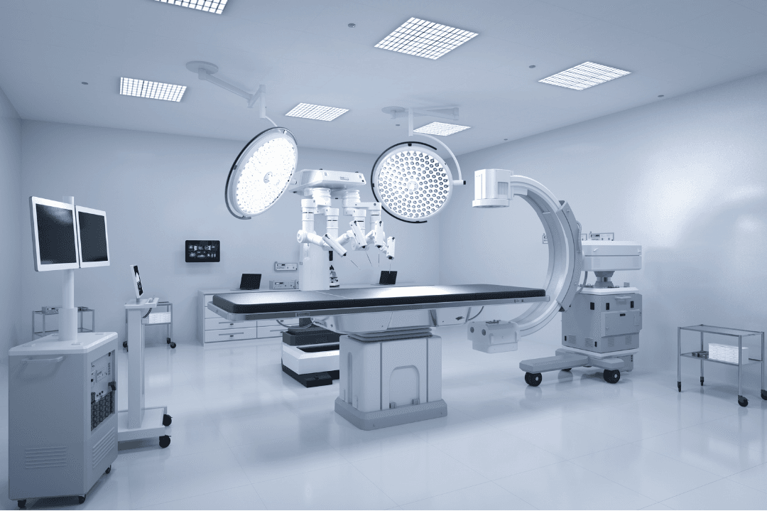 Medical professional using a C-Arm system