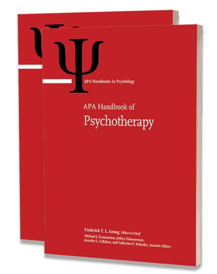 APA Handbook Of Psychotherapy | APA