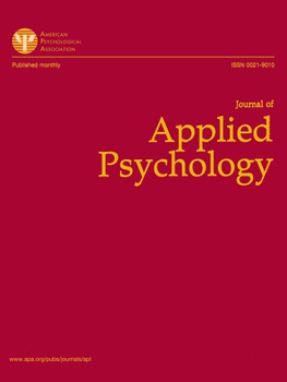 APA Journals: Industrial And Organizational Psychology | APA