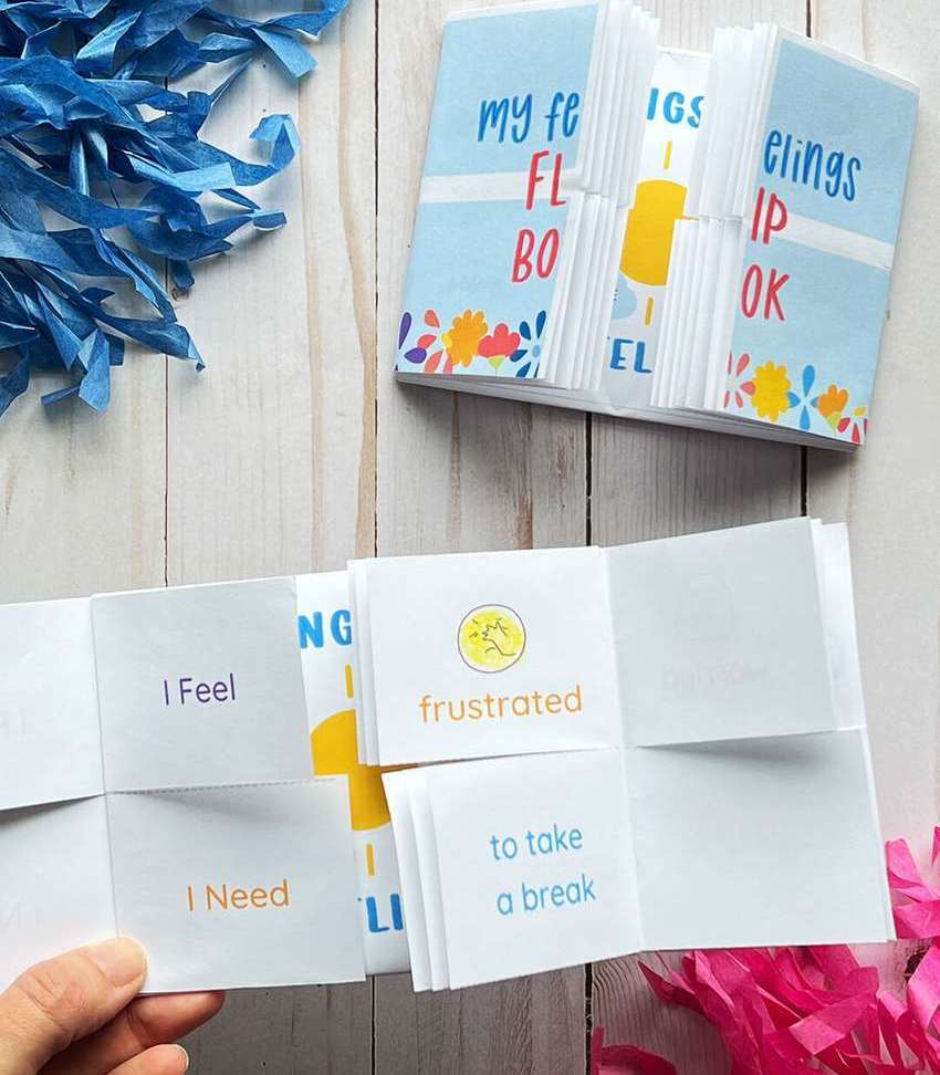 My Feelings FlipBook Printable Big Life Journal