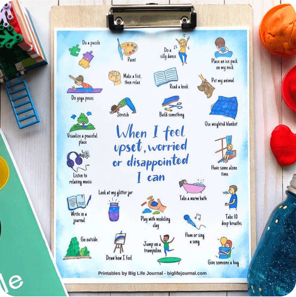 Help your child practice coping strategies