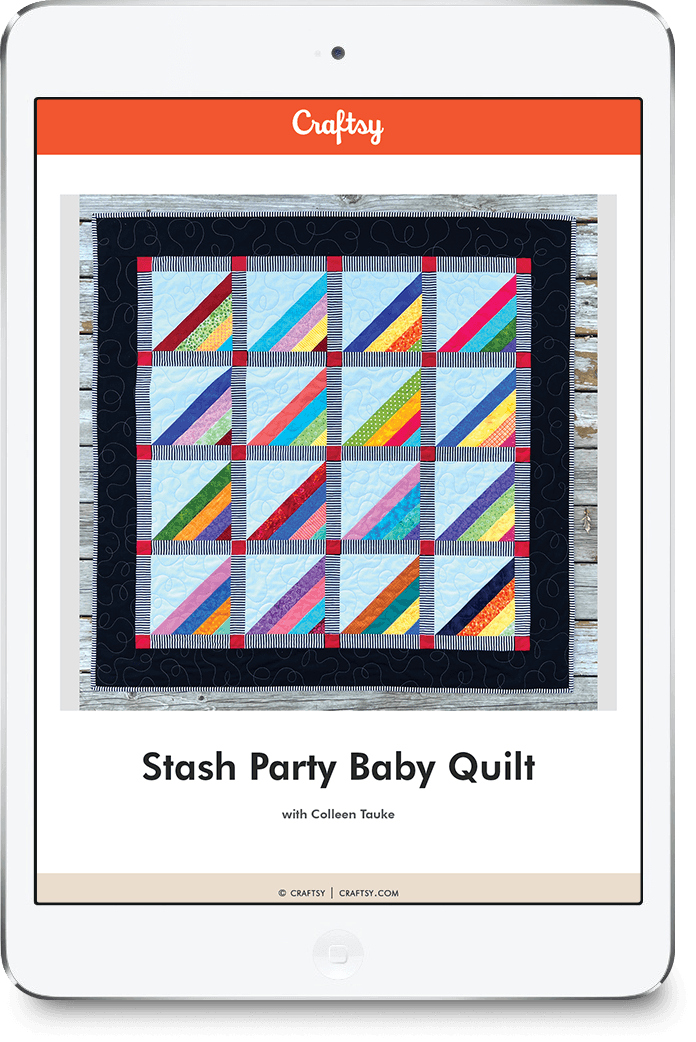 Stash Party Baby Quilt Craftsy