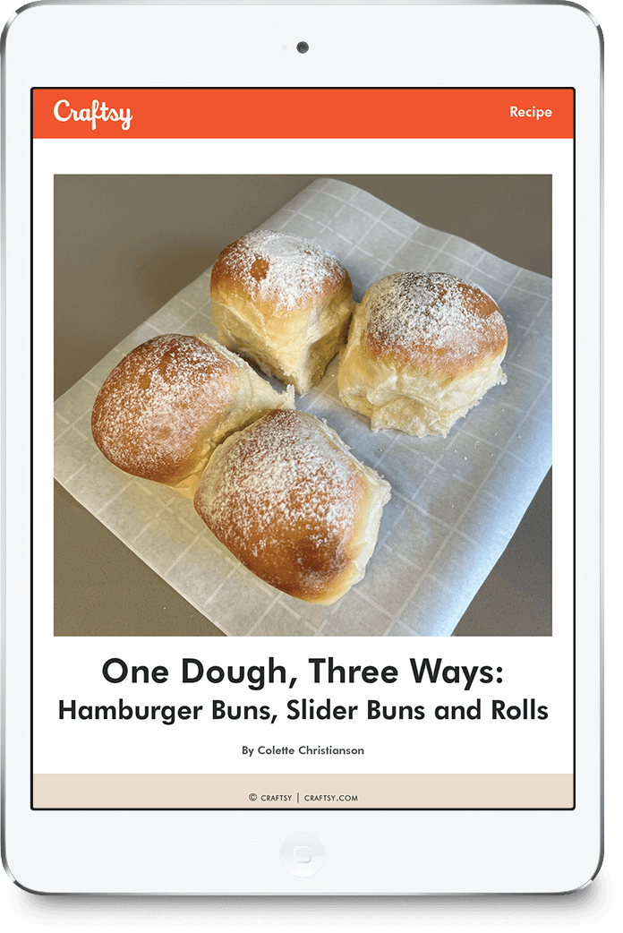 One Dough, Three Ways Hamburger Buns, Slider Buns and Rolls Craftsy