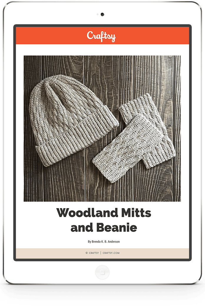 Woodland Mitts and Beanie Craftsy