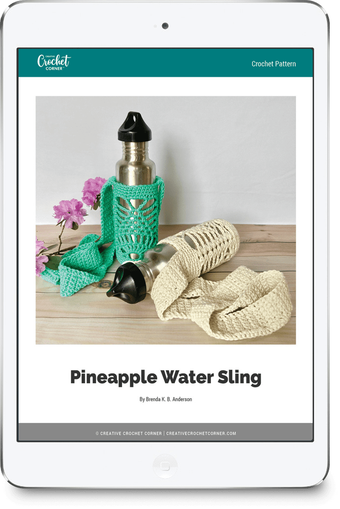 Pineapple Water Sling | Creative Crochet Corner