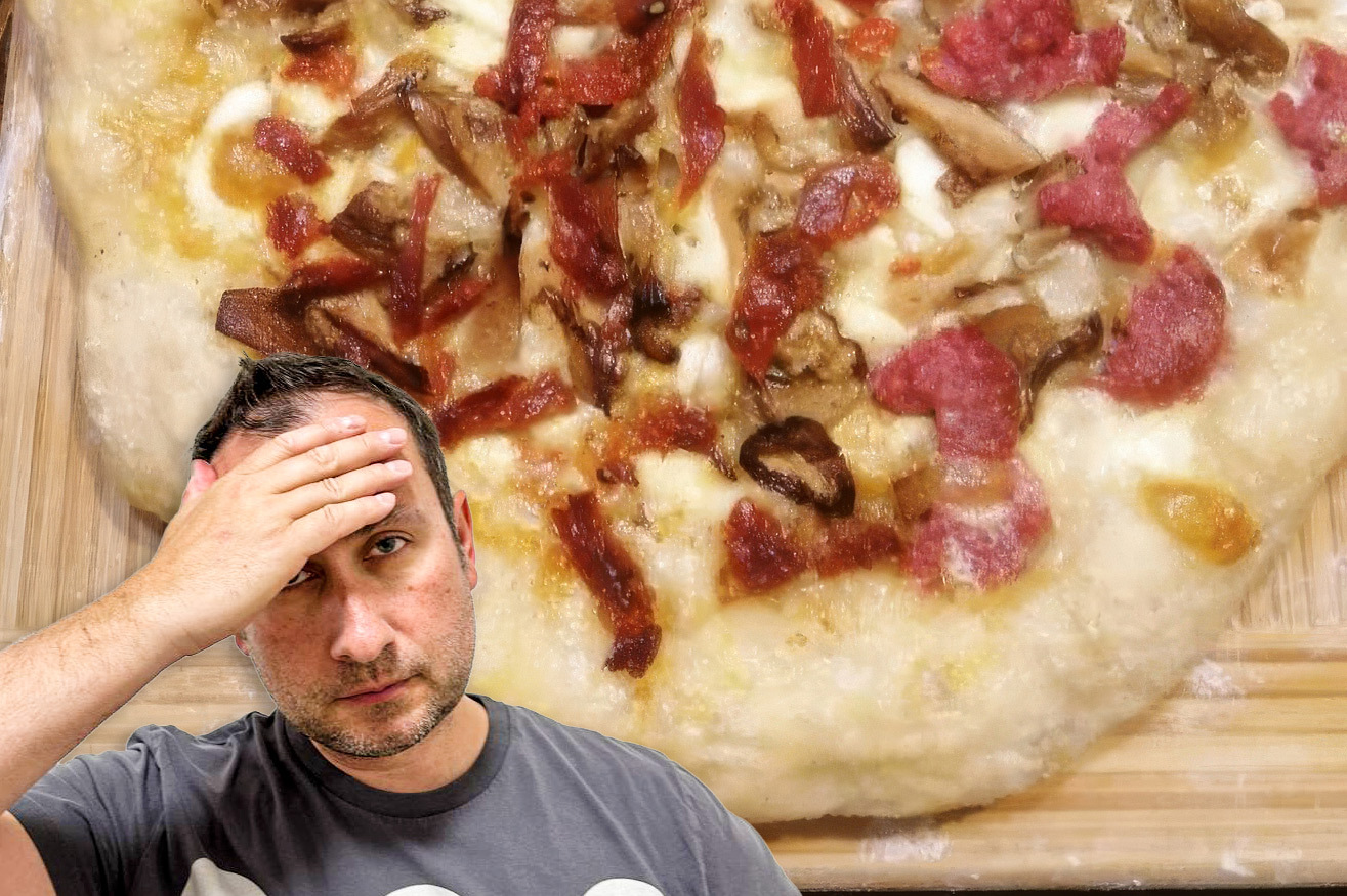 pizza senza glutine deludente