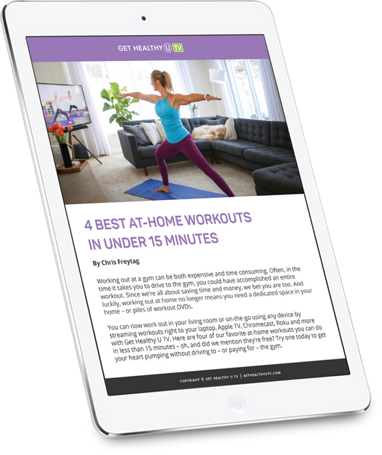 4 Best AtHome Workouts in Under 15 Minutes Get Healthy U TV