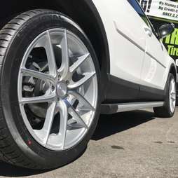 Wheel styles shown at Green Tires