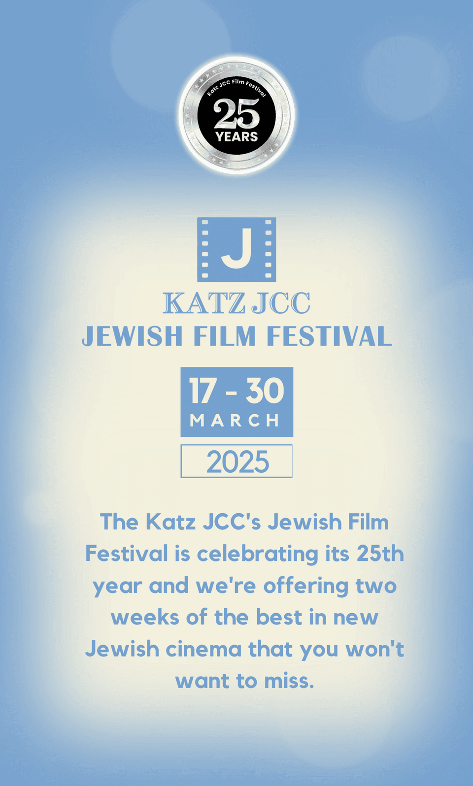 The Jewish Film Festival | Katz JCC Community Center | Cherry Hill, NJ