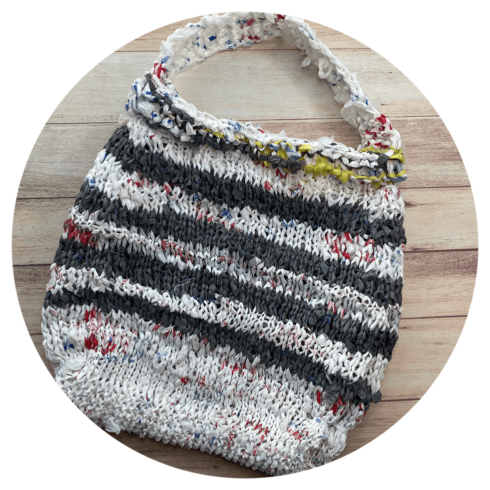 Knitted Earth Day Tote The Knitting Circle