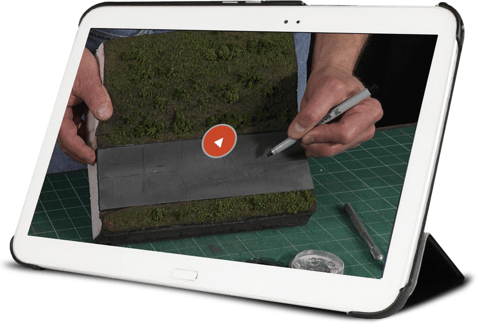 Making Gravel and Asphalt Roads Model Railroad Academy