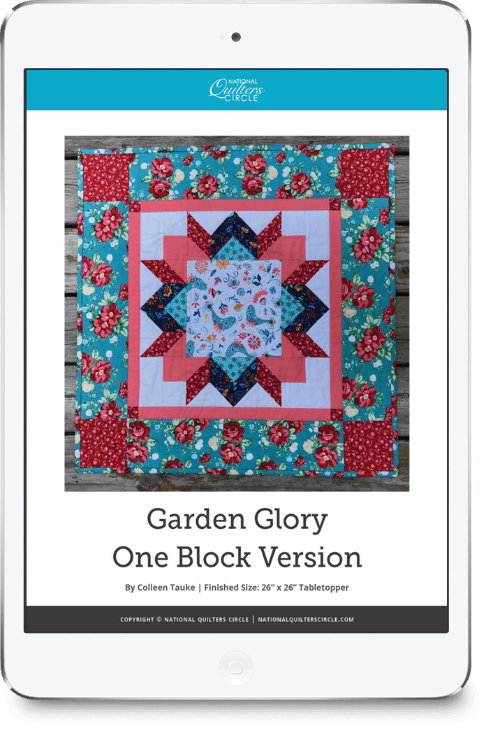 Garden Glory National Quilters Circle