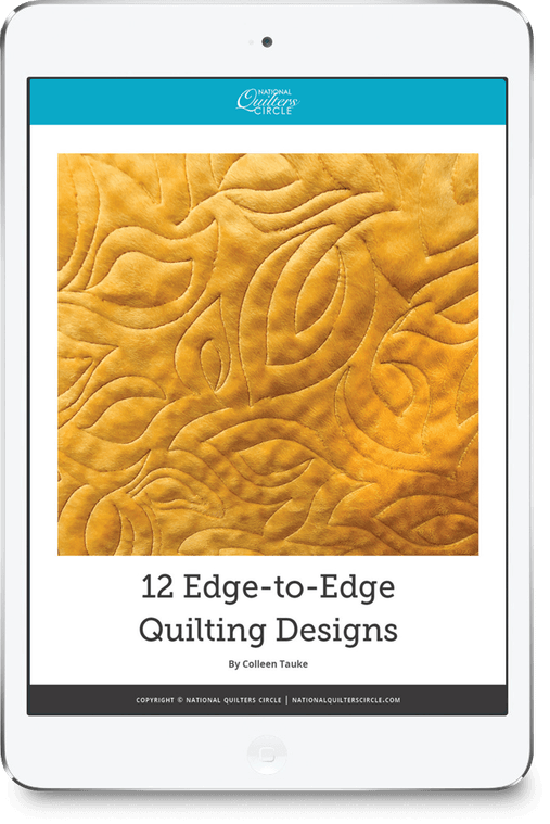 12 EdgetoEdge Quilting Designs National Quilters Circle