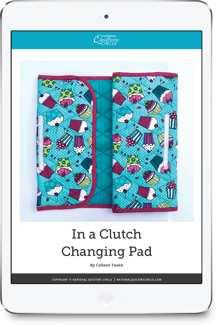 In a Clutch Changing Pad | National Quilters Circle