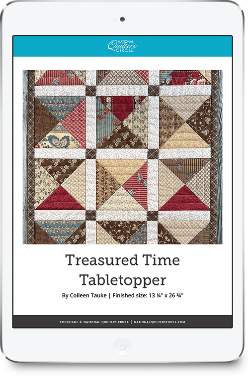 Treasured Time Tabletopper National Quilters Circle