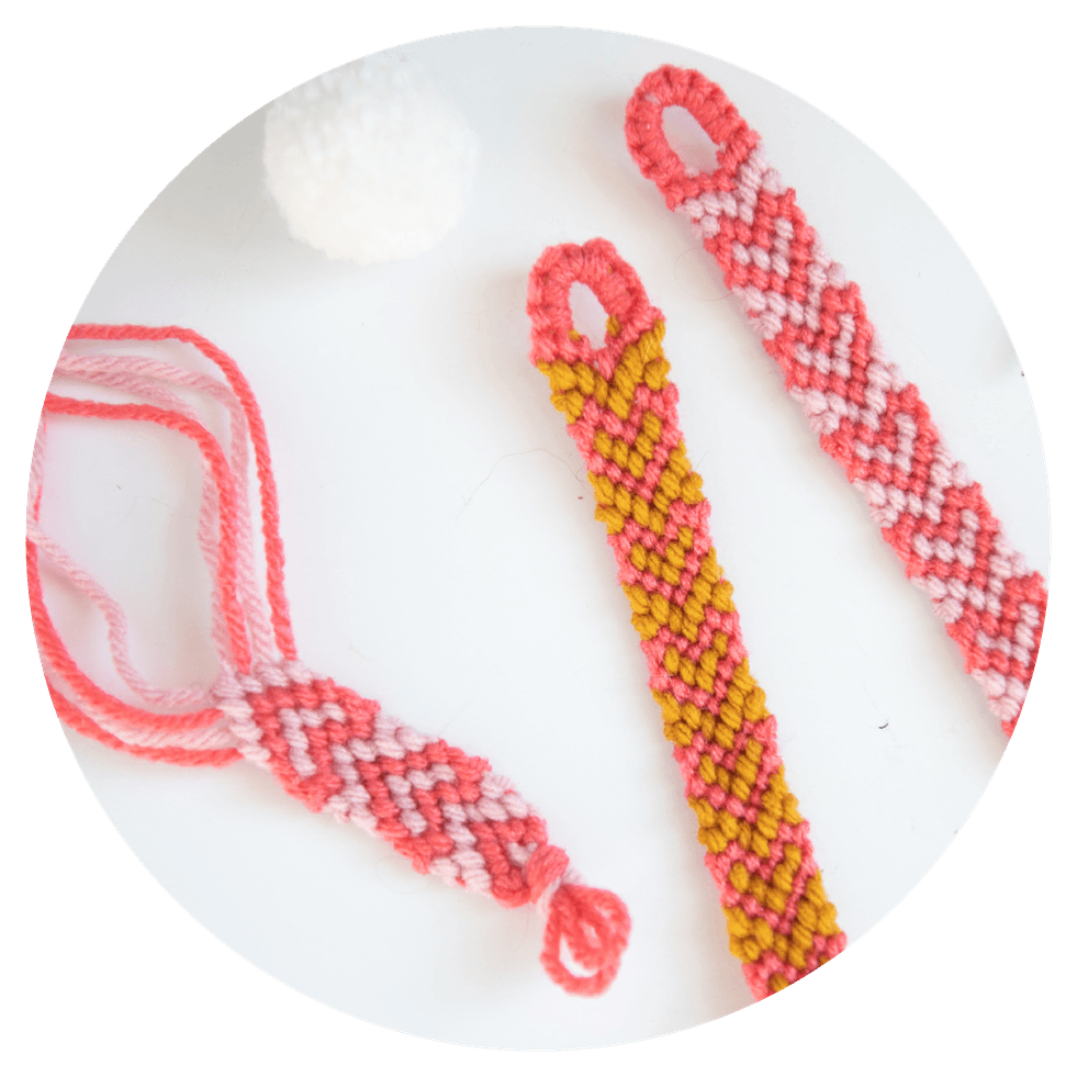 Heart Bookmark/Friendship Bracelet National Sewing Circle