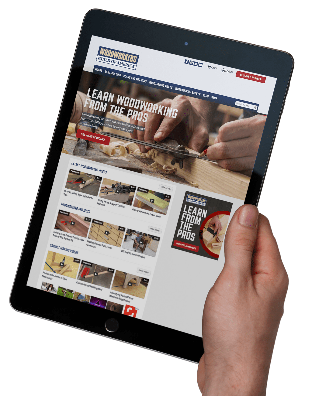 $3 Premium Membership | Woodworkers Guild of America